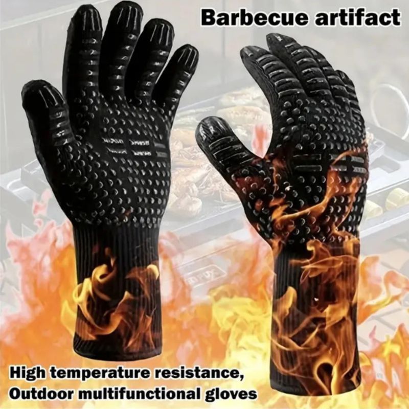 Heat Resistant Glove - Zestaw rękawic do grillowania odpornych na