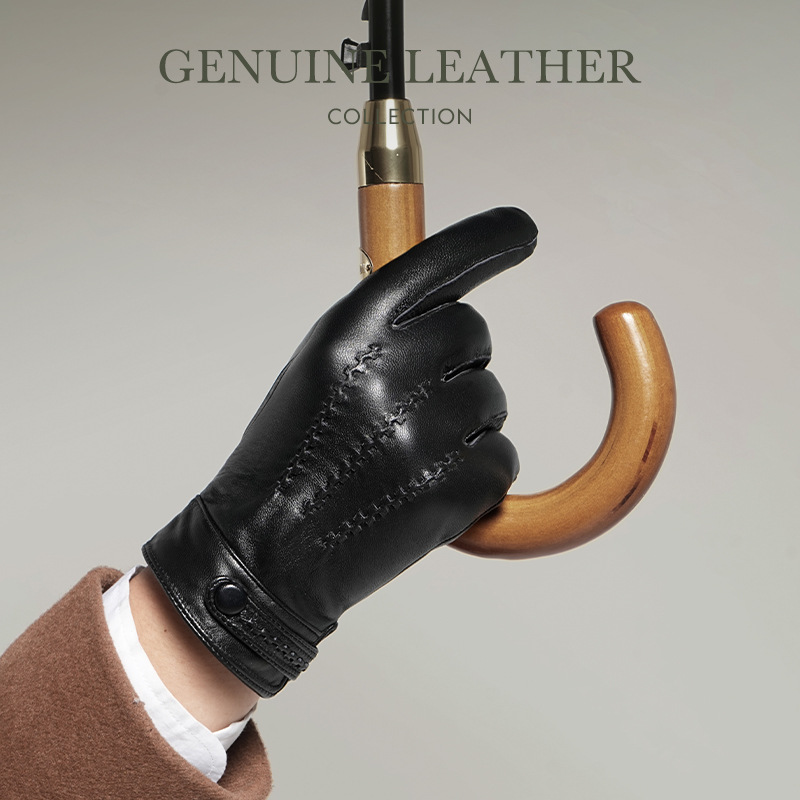 Męskie rękawiczki z prawdziwej – Leather Driving Glove recenzja i cena