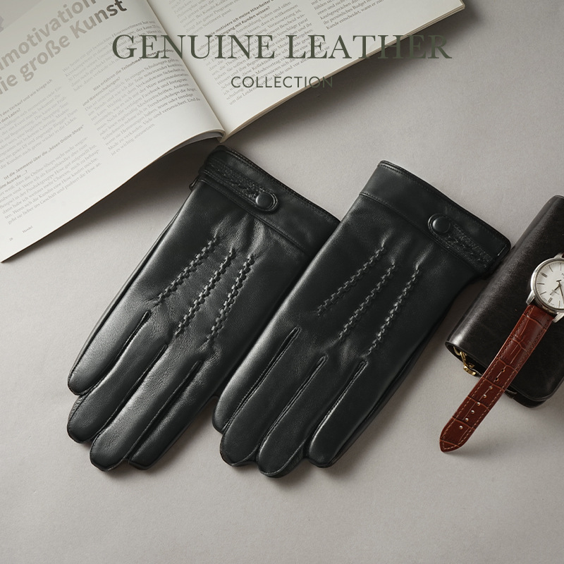 Męskie rękawiczki z prawdziwej – Leather Driving Glove recenzja i cena