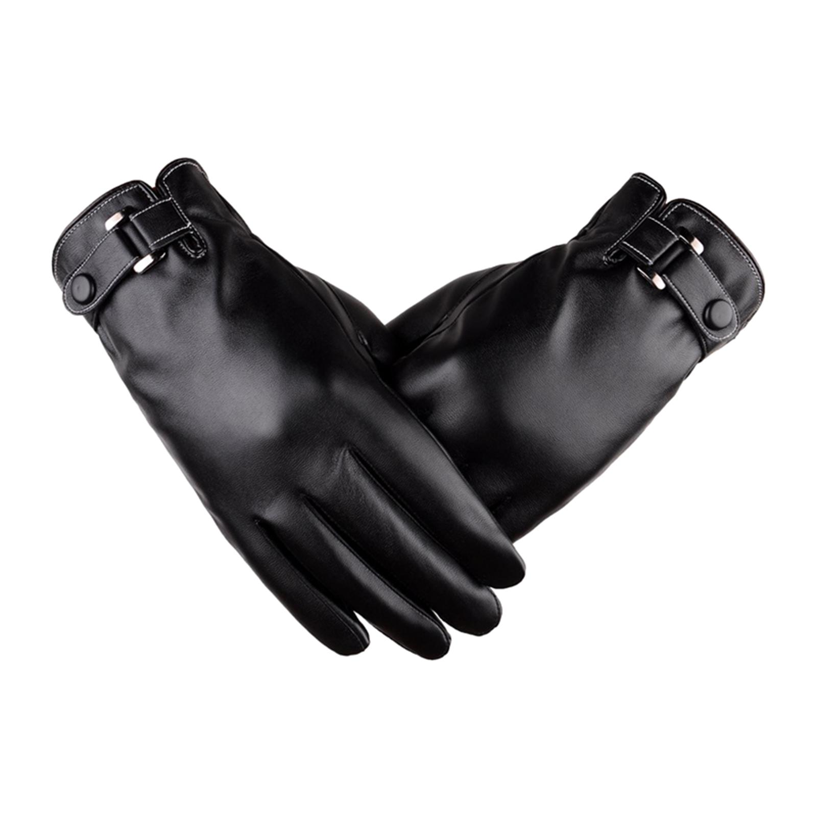 Męskie rękawice zimowe do jazd – Leather Driving Glove recenzja i cena