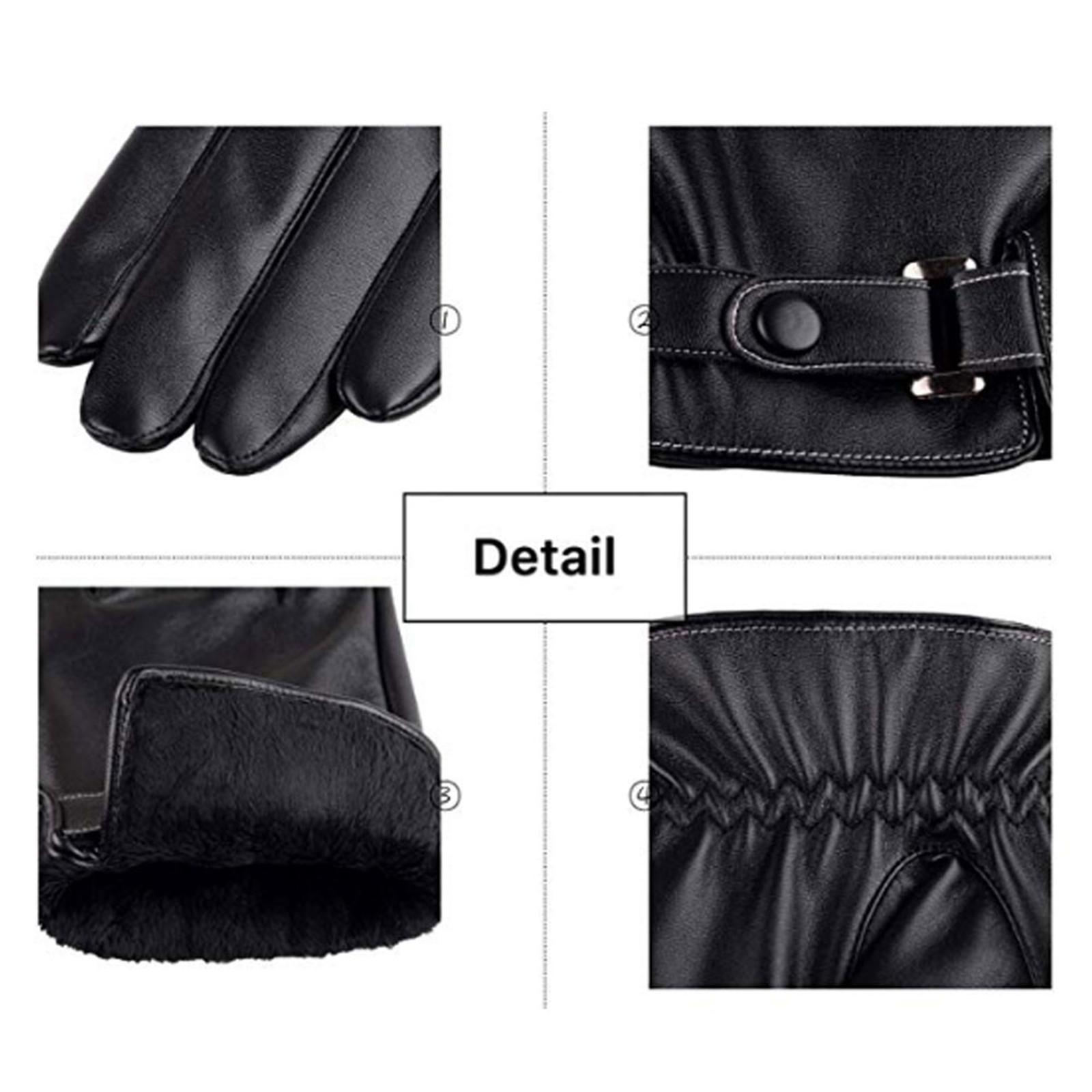 Męskie rękawice zimowe do jazd – Leather Driving Glove recenzja i cena