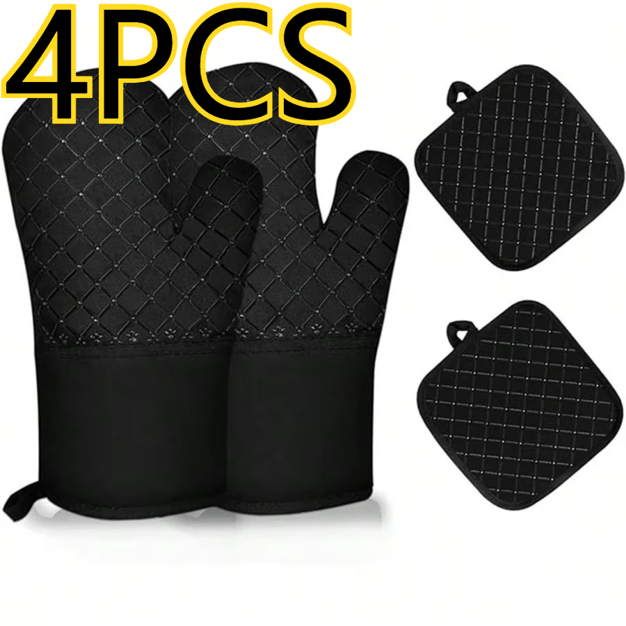 4 sztuki silikonowych rękawic  – Heat Resistant Glove recenzja i cena
