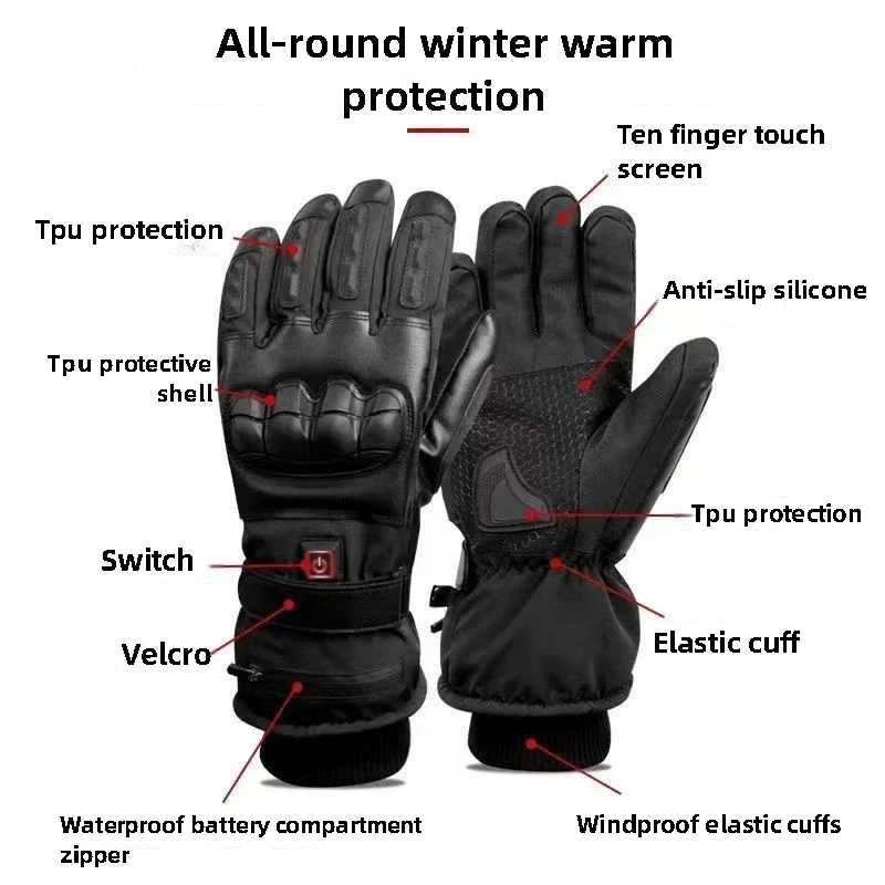 Podgrzewane rękawiczki Ogrzewa – Ski Glove Waterproof recenzja i cena